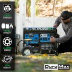 DuroMax XP13000HXT 13,000-Watt Tri-Fuel Portable Generator with Electric Start & CO Alert - Image 2