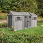 Lifetime 15ft x 8ft Outdoor Storage Shed Side Entry Durable Construction - Image 2