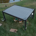 Backyard Discovery Trenton 16ft x 12ft Steel Pergola Modern Design - Image 2