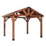 Backyard Discovery Brookdale 12 x 10 ft Cedar Gazebo
