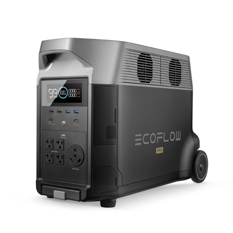 EF EcoFlow DELTA Pro 3600Wh Portable Power Station EcoFlow DELTA Pro Portable Power Station, 3600Wh, 3600W AC Output, LiFePO4 - Image 1